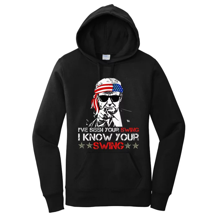 IVe Seen Your Swing I Know Your Swing Golf Women's Pullover Hoodie