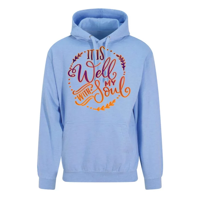 It Is Well With My Soul Unisex Surf Hoodie