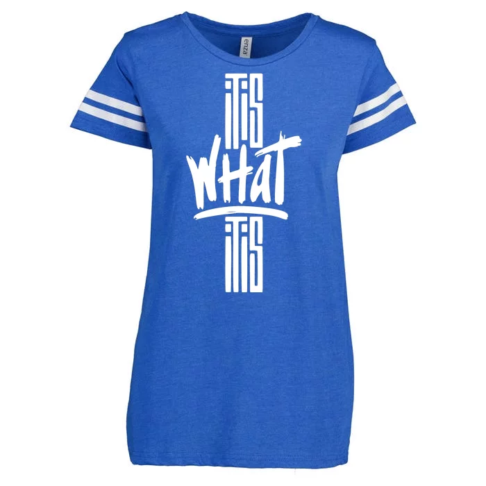 It Is What It Is Cool Style Enza Ladies Jersey Football T-Shirt