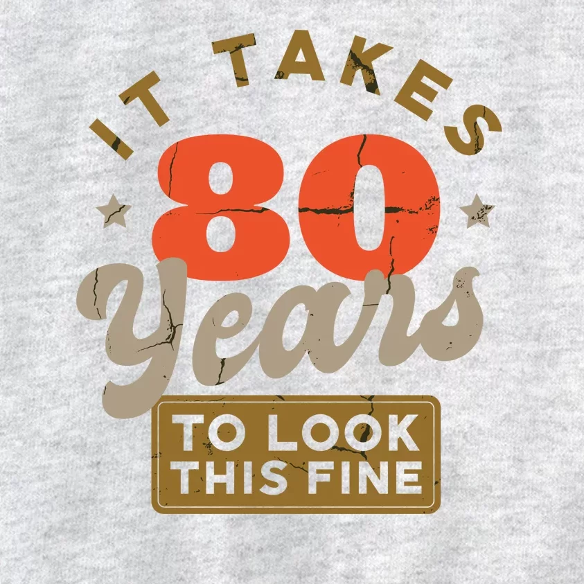 It Takes 80 Years To Look This Fine Kids Sweatshirt