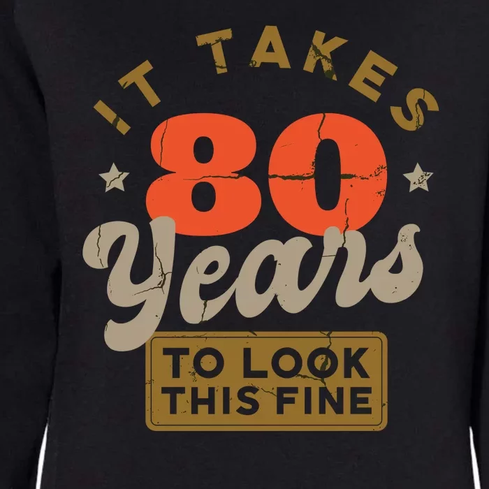 It Takes 80 Years To Look This Fine Womens California Wash Sweatshirt