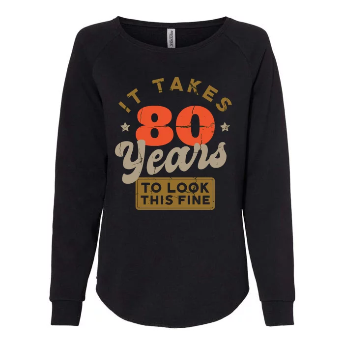 It Takes 80 Years To Look This Fine Womens California Wash Sweatshirt