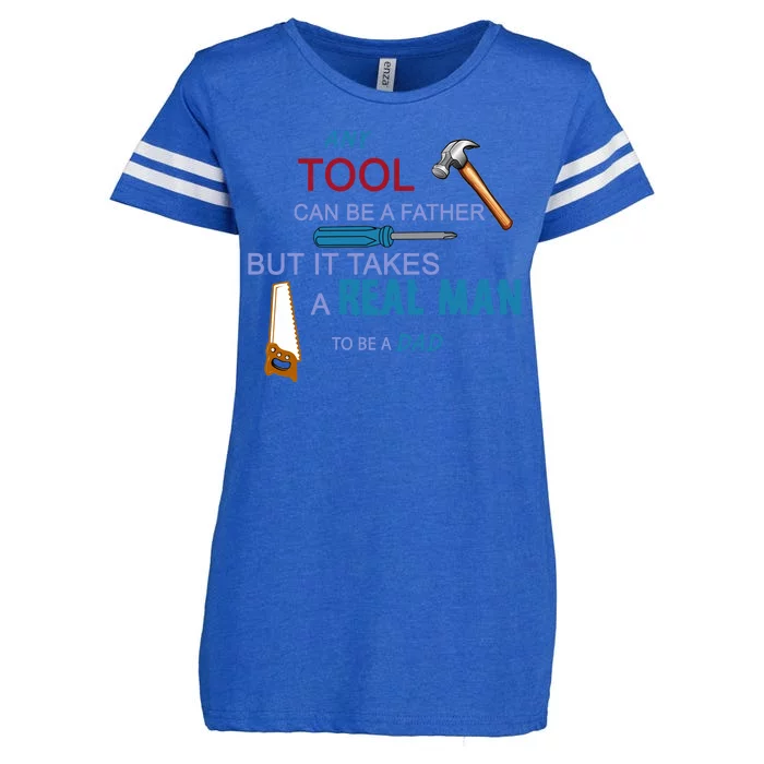 It Takes A Real Man To Be A Tool Dad Enza Ladies Jersey Football T-Shirt