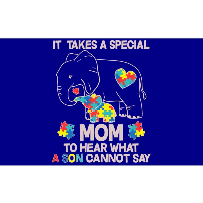 It Takes A Special Mom To Hear What A Son Cannot Say Bumper Sticker