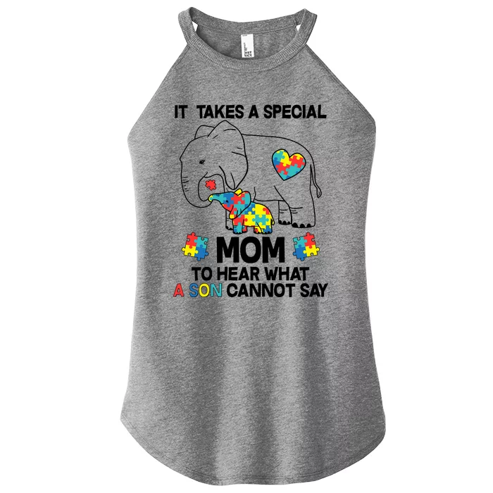 It Takes A Special Mom To Hear What A Son Cannot Say Women’s Perfect Tri Rocker Tank