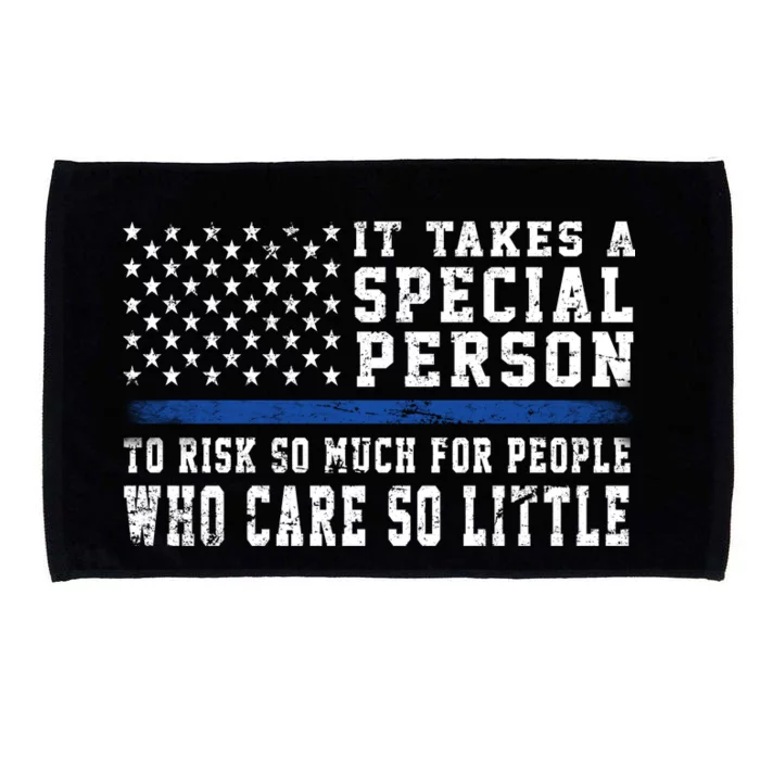 It Takes A Special Person To Be A Police Officer Microfiber Hand Towel