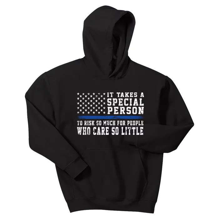 It Takes A Special Person To Be A Police Officer Kids Hoodie