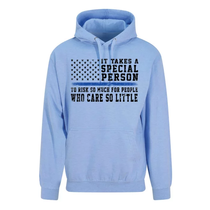 It Takes A Special Person To Be A Police Officer Unisex Surf Hoodie