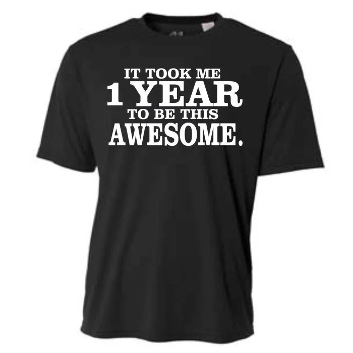 It Took One Year To Be This Awesome Cooling Performance Crew T-Shirt