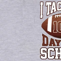 I Tackled 100 Days Of School Football Softstyle Adult Sport Polo