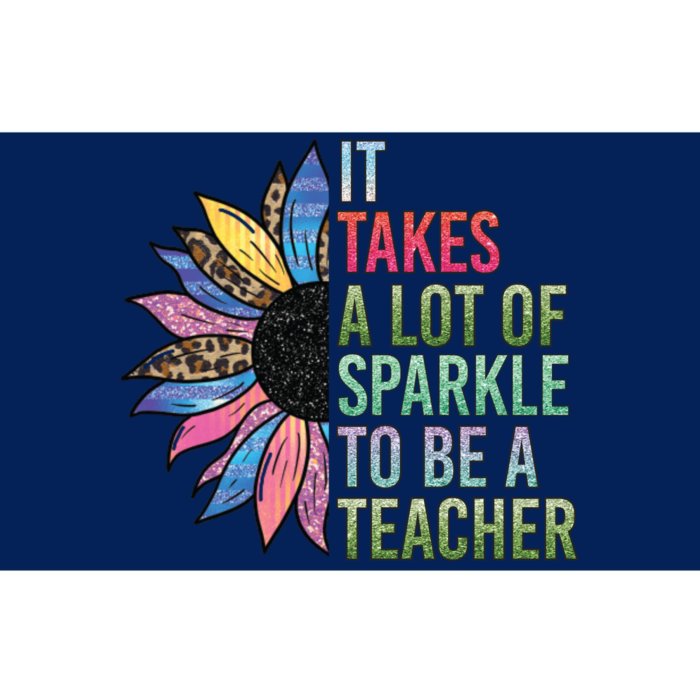 It Takes A Lot Of Sparkle To Be A Teacher Plus Size Shirt For Male Female Teache Bumper Sticker