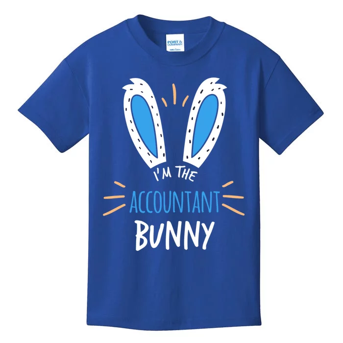 I'm The Accountant Bunny Ears Accounting Easter Sunday Meaningful Gift Kids T-Shirt