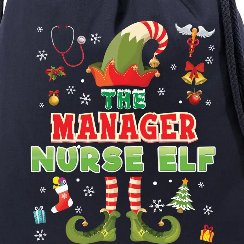 Im The Ager Nurse Elf Christmas Suit Sweater Ugly Merry Gift Drawstring Bag