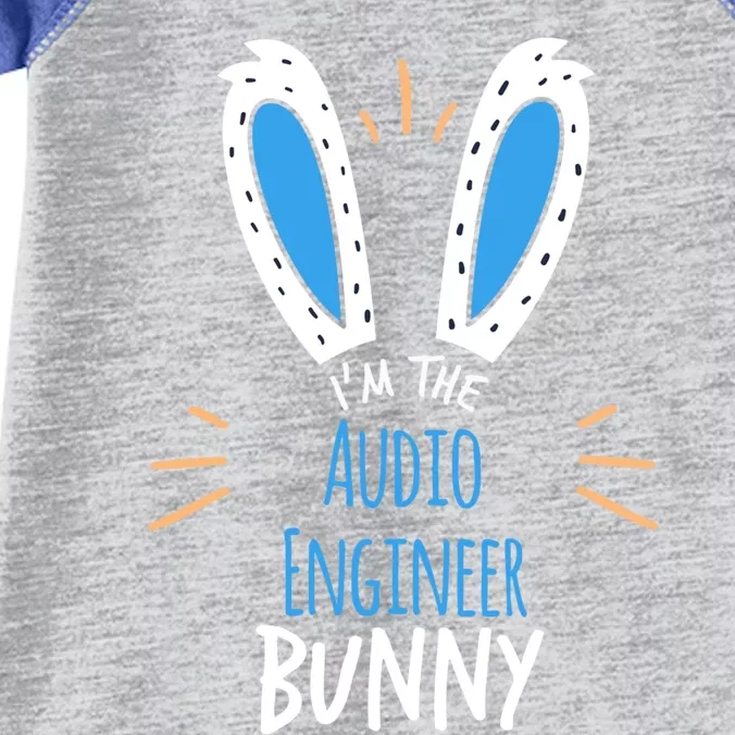 I'm The Audio Engineer Bunny Ears Easter Sunday Gift Infant Baby Jersey Bodysuit