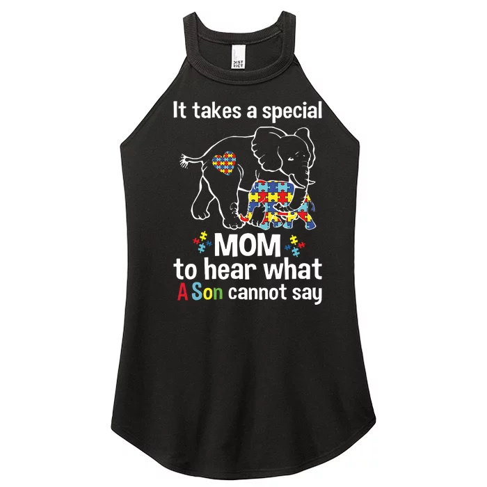 It Takes A Special Mom To Hear What A Son Cannot Say Women’s Perfect Tri Rocker Tank