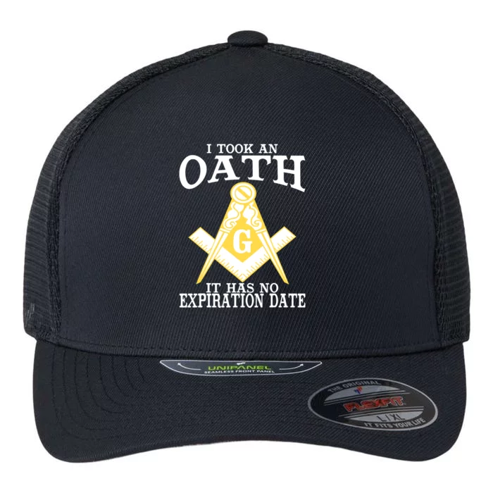 It Took An Oath Freemason Masonic Master Masons Freemasonry Flexfit Unipanel Trucker Cap