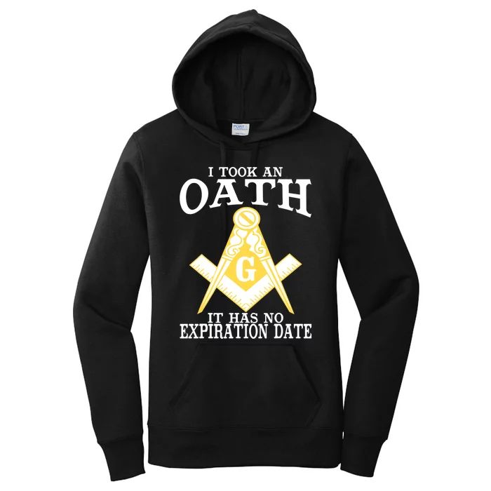 It Took An Oath Freemason Masonic Master Masons Freemasonry Women's Pullover Hoodie