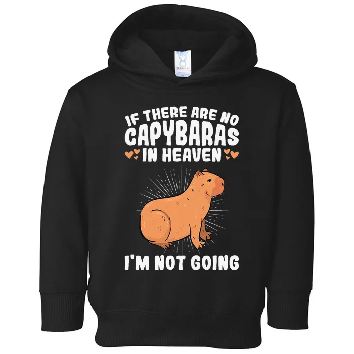 if there are no capybaras capybara  Rodent Lover Toddler Hoodie