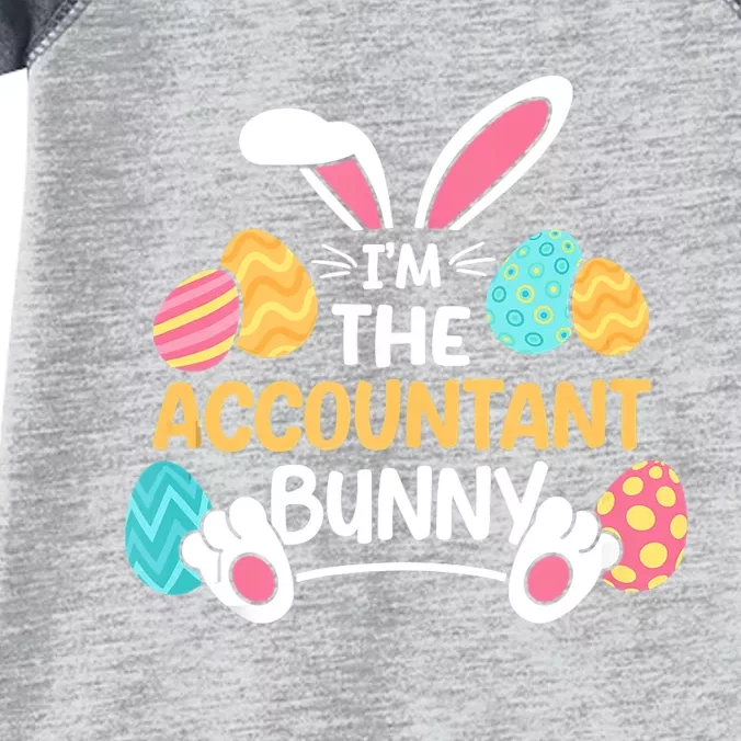 Im The Accountant Bunny CPA Easter Accounting Infant Baby Jersey Bodysuit