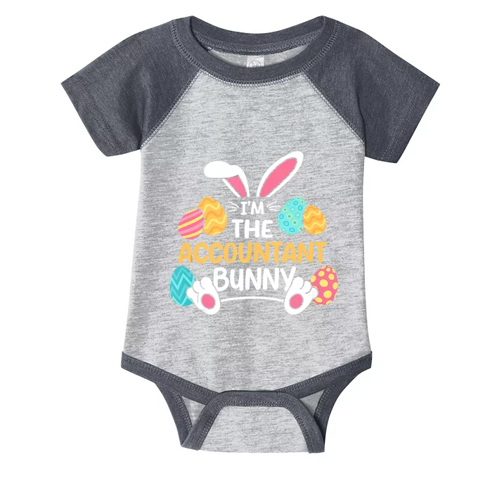 Im The Accountant Bunny CPA Easter Accounting Infant Baby Jersey Bodysuit