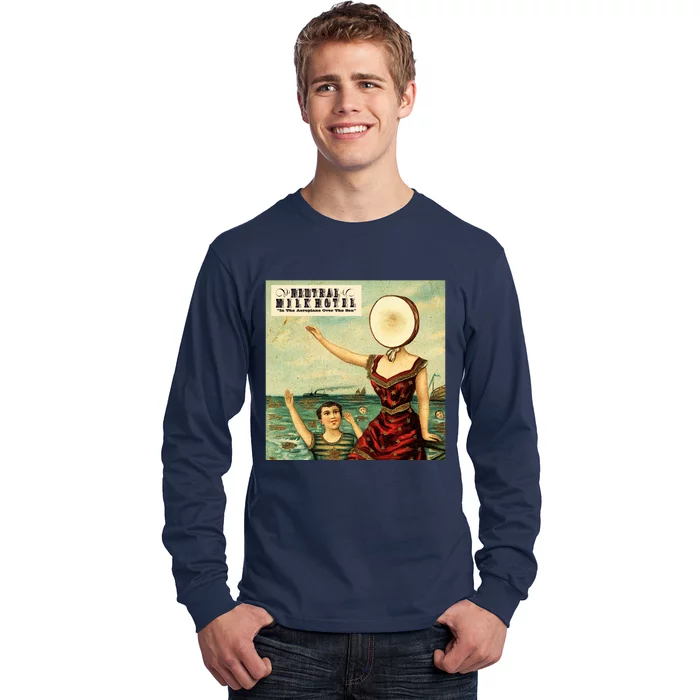 In The Aeroplane Over The Sea Neutral Milk Hotel Long Sleeve Shirt