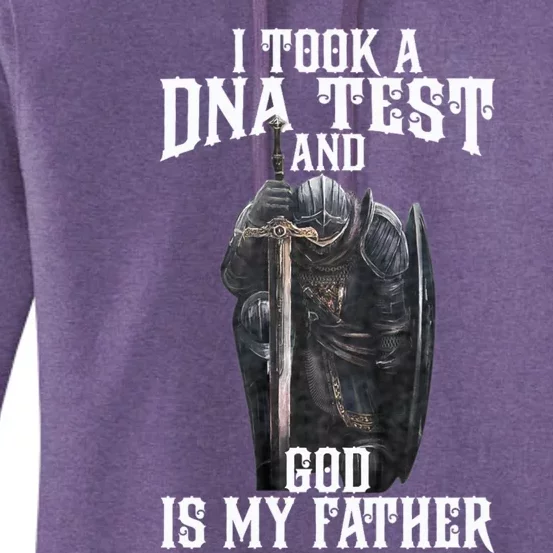 I Took A Dna Test And God Is My Father Women's Pullover Hoodie