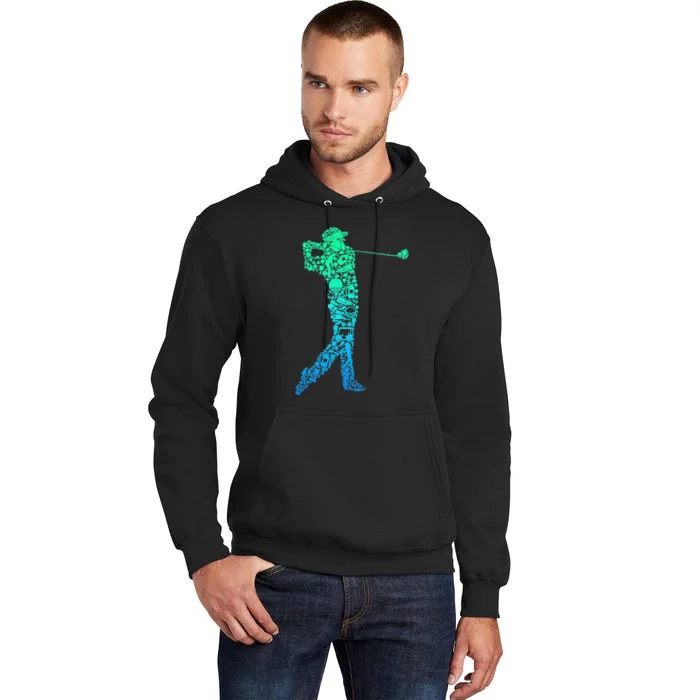 It Takes A Lot Of Balls To Golf The Way I Do Golf Tall Hoodie