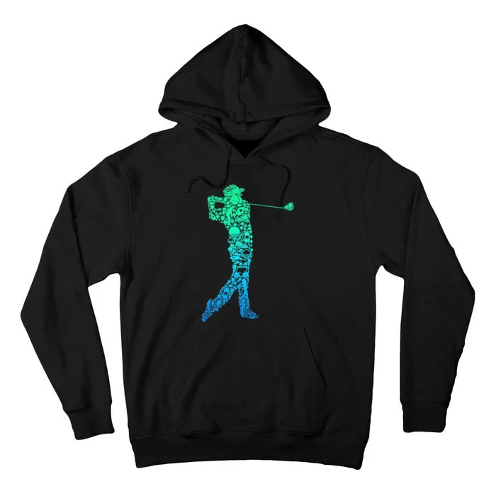 It Takes A Lot Of Balls To Golf The Way I Do Golf Tall Hoodie