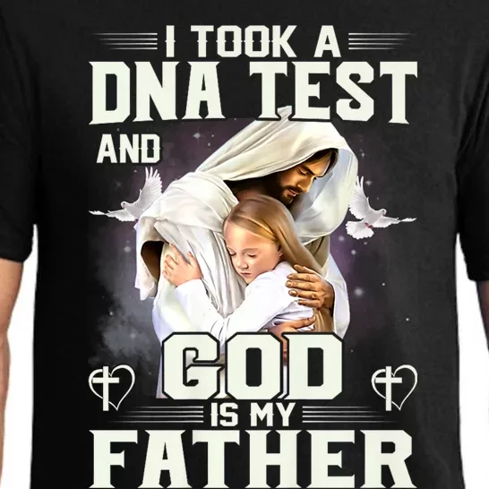 I Took A Dna Test An God Is My Father Pajama Set