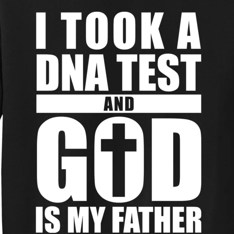 I Took A Dna Test And God Is My Father Christianity Sweatshirt