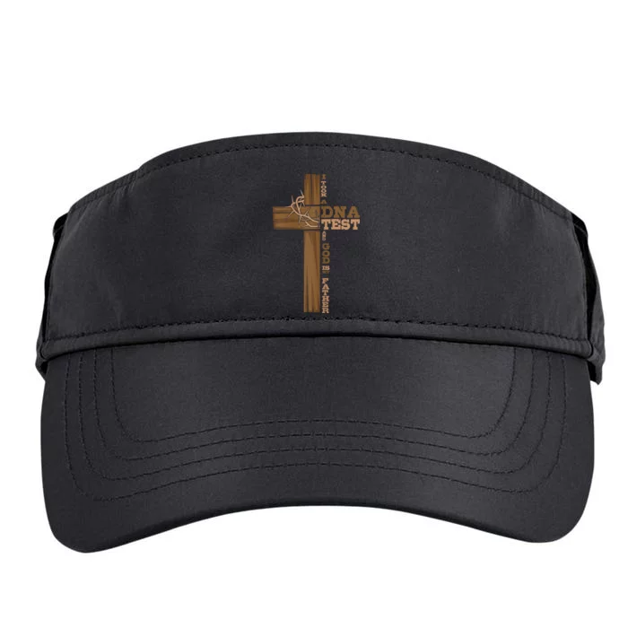 I Took A Dna Test And God Is My Father Cross Christian Adult Drive Performance Visor