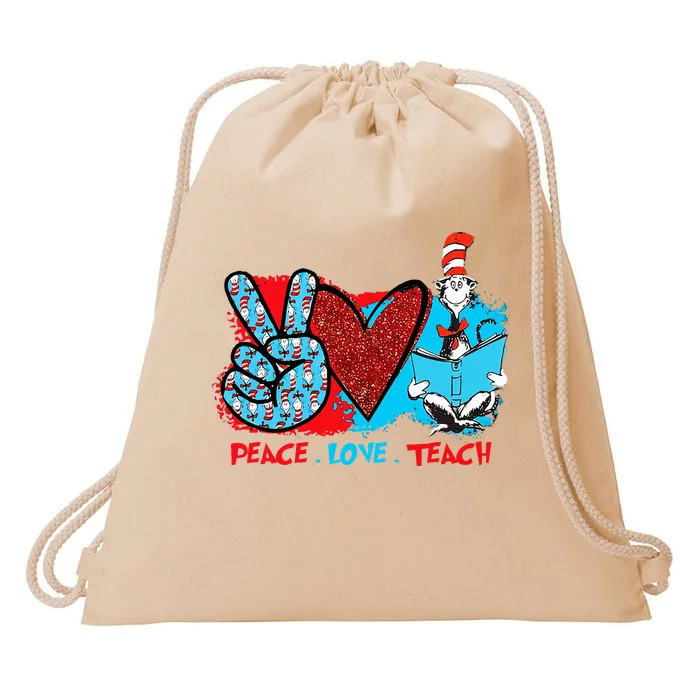 I Teach A Thing Or Two In Preschool Kindergarten 2nd Grade Drawstring Bag