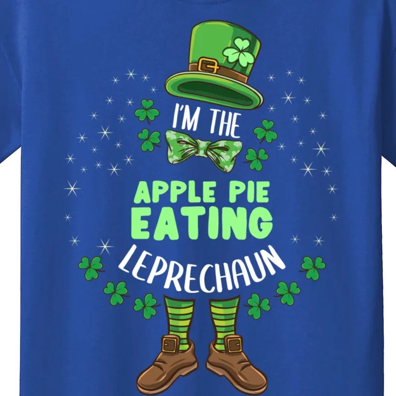 Im The Apple Pie Eating Leprechaun St Patricks Day Great Gift Kids T-Shirt