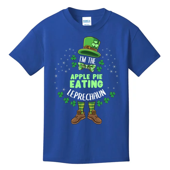 Im The Apple Pie Eating Leprechaun St Patricks Day Great Gift Kids T-Shirt