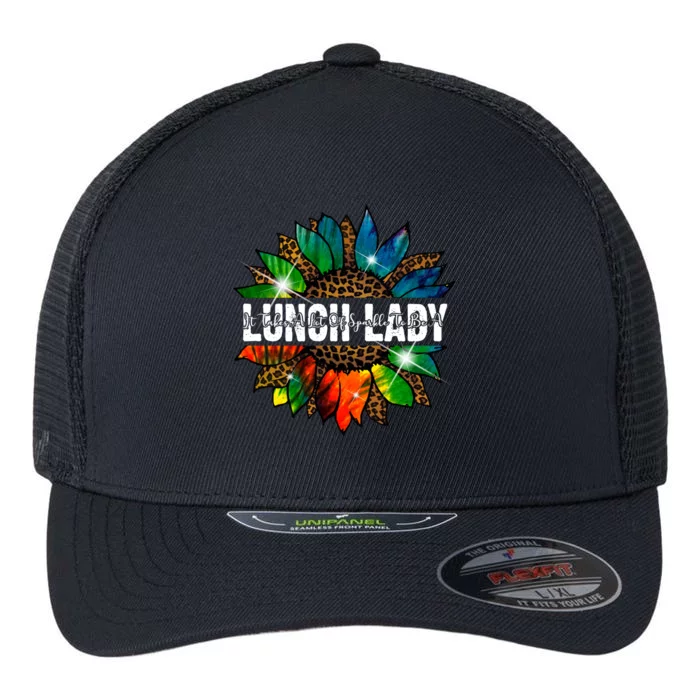 It Takes A Lot Of Sparkle To Be A Lunch Lady Flexfit Unipanel Trucker Cap