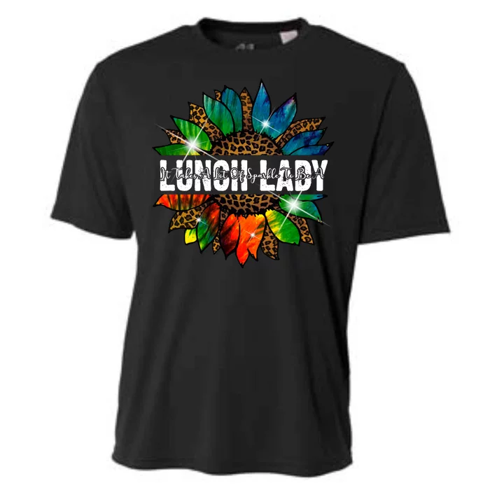 It Takes A Lot Of Sparkle To Be A Lunch Lady Cooling Performance Crew T-Shirt