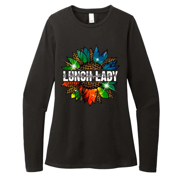 It Takes A Lot Of Sparkle To Be A Lunch Lady Womens CVC Long Sleeve Shirt