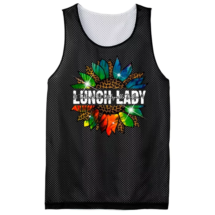 It Takes A Lot Of Sparkle To Be A Lunch Lady Mesh Reversible Basketball Jersey Tank