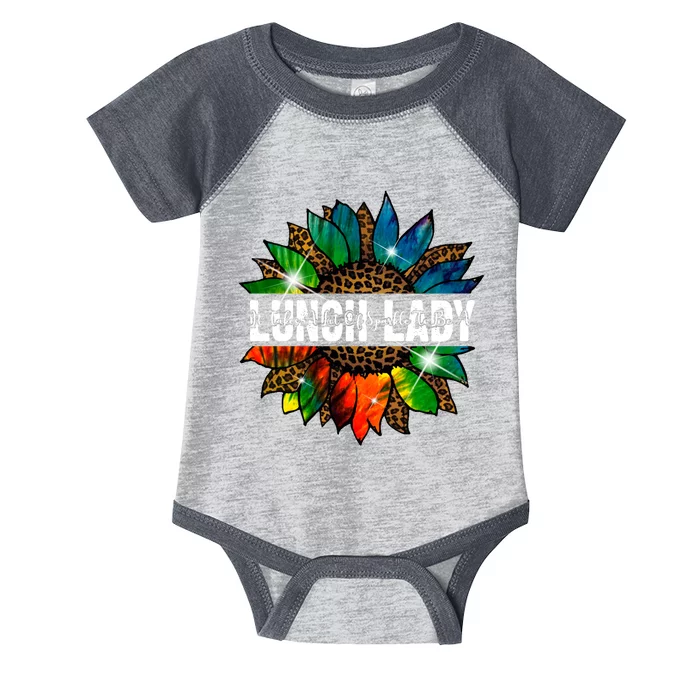 It Takes A Lot Of Sparkle To Be A Lunch Lady Infant Baby Jersey Bodysuit