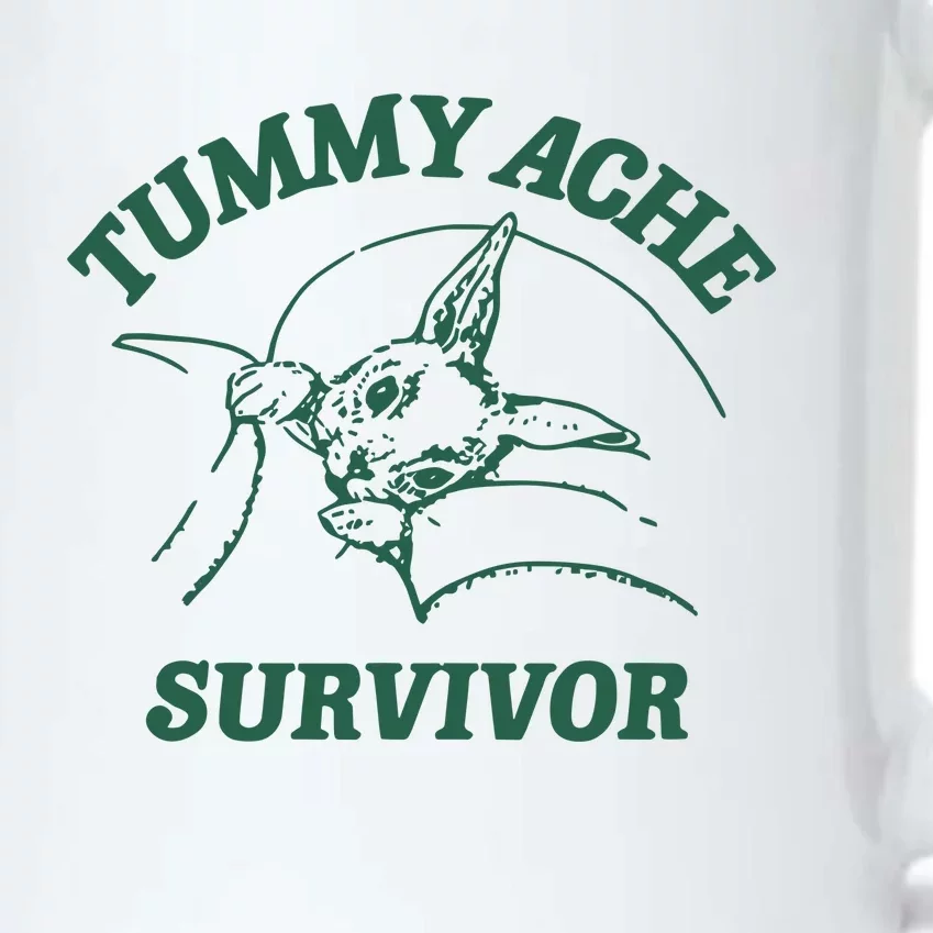 Ibs Tummy Ache Survivor Rabbit Coomstress Black Color Changing Mug