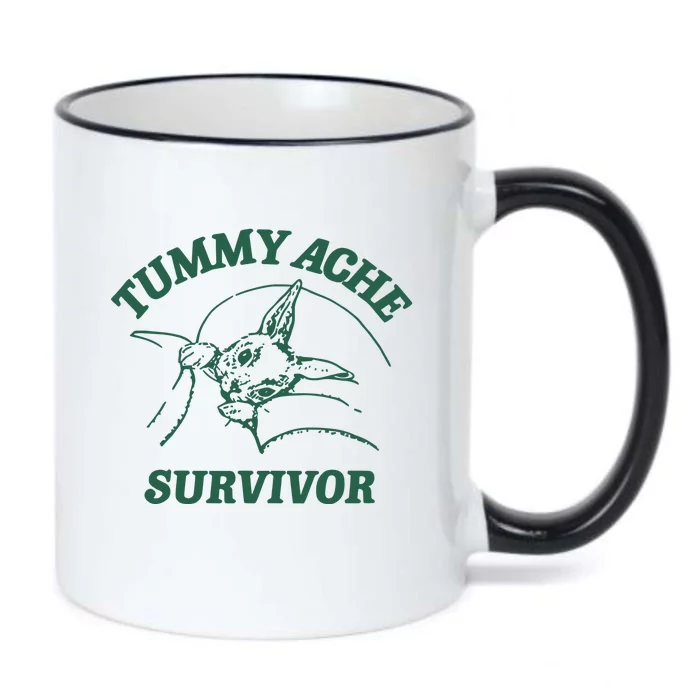 Ibs Tummy Ache Survivor Rabbit Coomstress Black Color Changing Mug