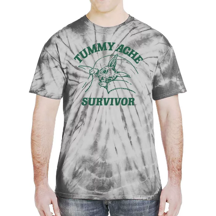 Ibs Tummy Ache Survivor Rabbit Coomstress Tie-Dye T-Shirt