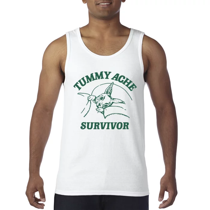 Ibs Tummy Ache Survivor Rabbit Coomstress Tank Top