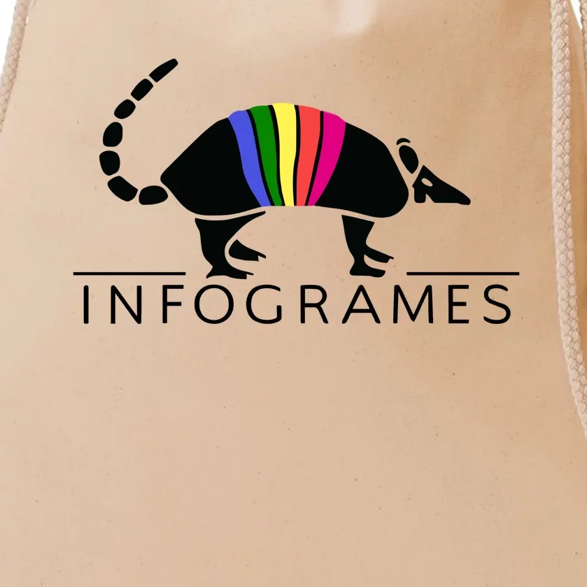 Infogrames Throwback Armadillo Drawstring Bag