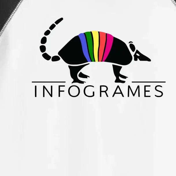 Infogrames Throwback Armadillo Toddler Fine Jersey T-Shirt