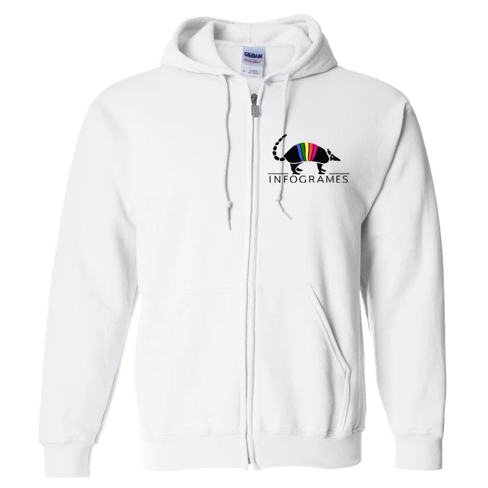 Infogrames Throwback Armadillo Full Zip Hoodie