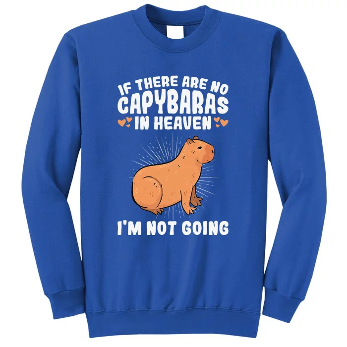 If There Are No Capybaras Capybara Tall Sweatshirt