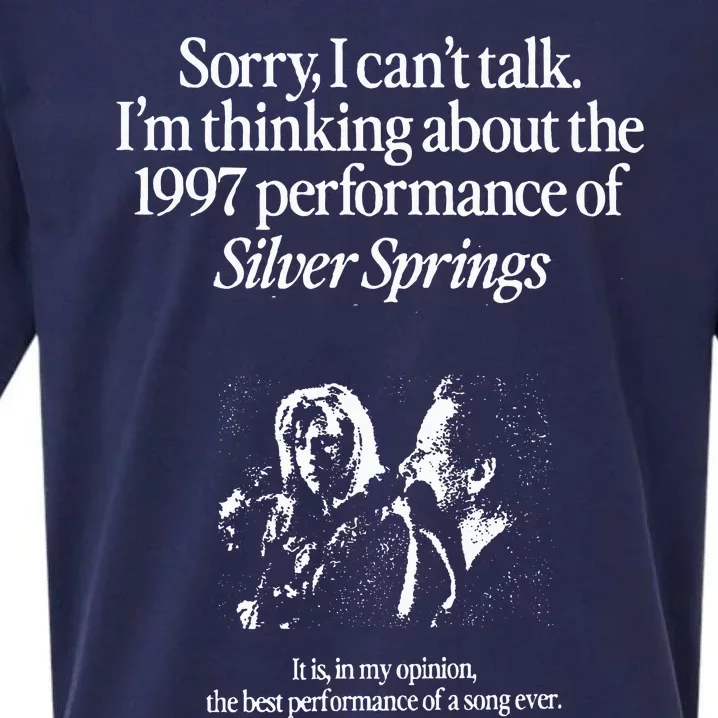 IM Thinking About The 1997 Performance Of Silver Spring Sueded Cloud Jersey T-Shirt