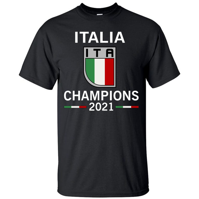 Italia 2021 Champions Italy Futbol Soccer Tall T-Shirt