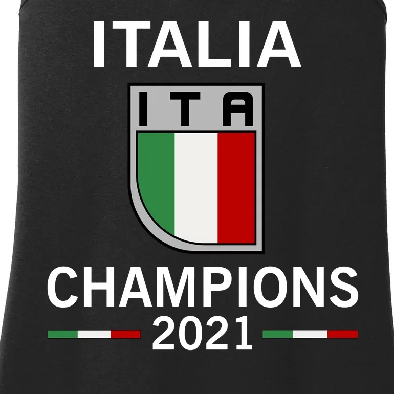Italia 2021 Champions Italy Futbol Soccer Ladies Essential Tank